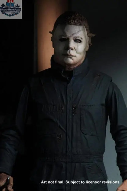 Toy Snowman Halloween II Michael Myers collectible action figure with detailed mask and costume, perfect for Halloween toy collection.