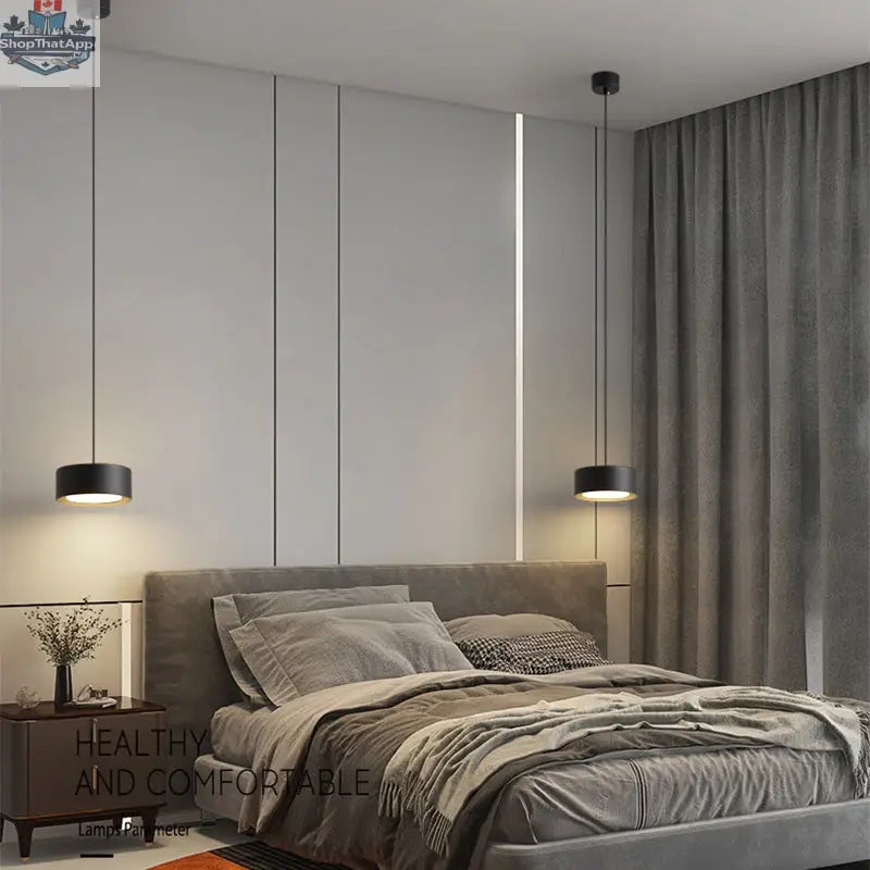 Nordic Creative Bedroom Bedside Single Head Small Chandelier - Shopthatapp.ca
