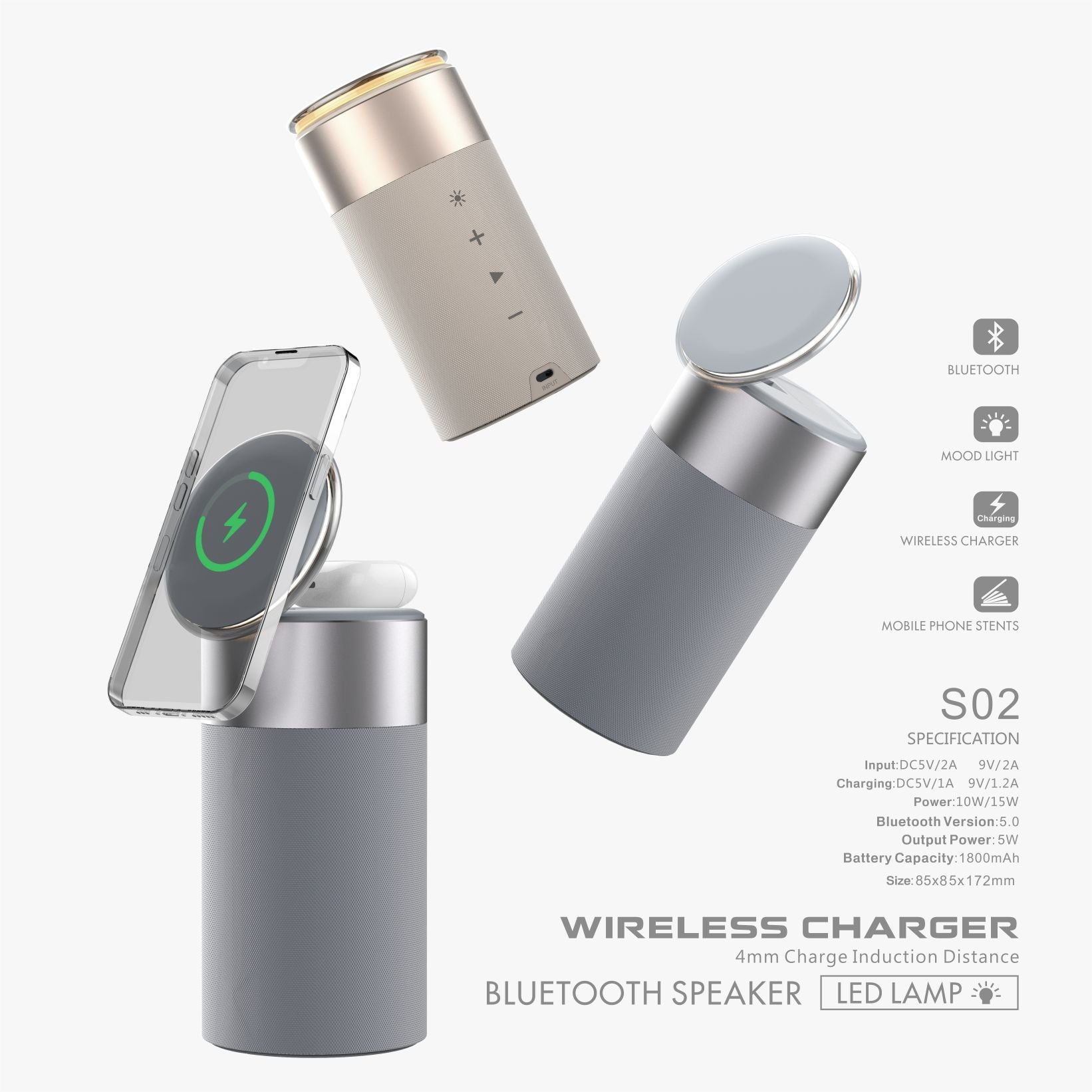 3 In 1 Wireless Charger for iPhone and AirPods - Multi-Function Charging Station - Shopthatapp.ca