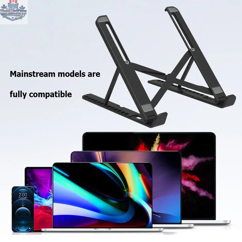 Laptop Vertical Liftable Folding Computer Stand - Shopthatapp.ca
