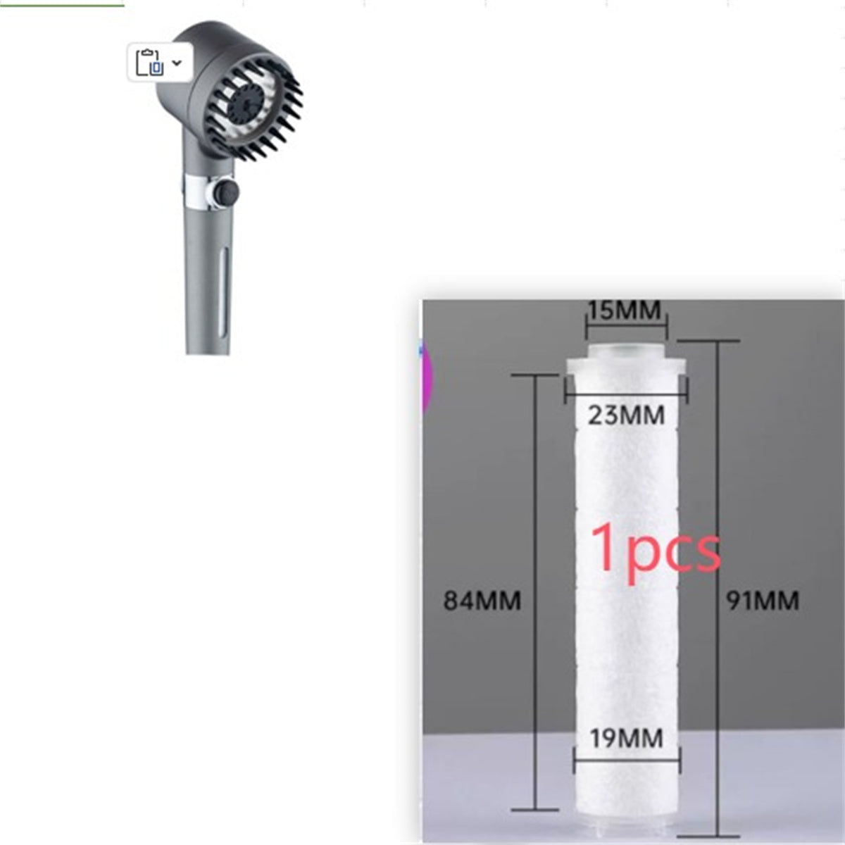 3 Modes High Pressure Shower Head for a Luxurious Shower Experience - Shopthatapp.ca