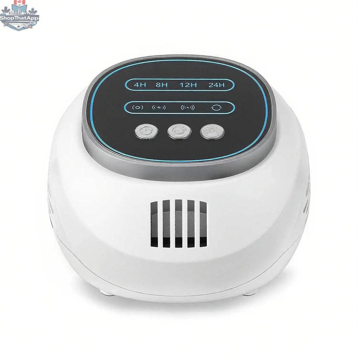 Ultrasonic rodent repeller with strobe light from EX-STOCK Canada, 4 modes, 65KHz frequency, covers 1292 sq ft for mice and rats.