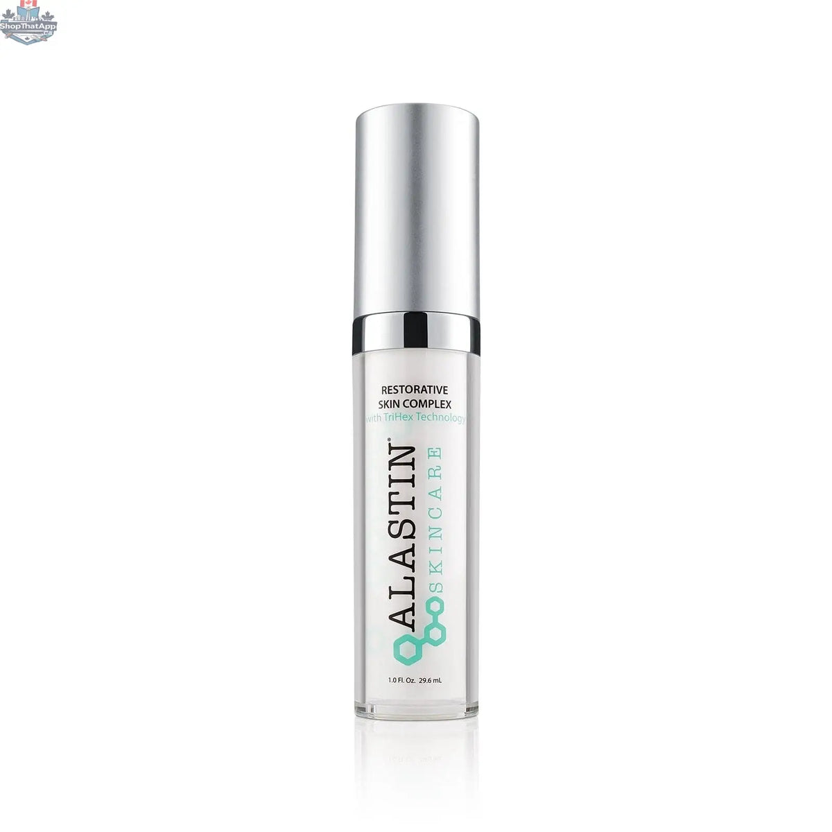 Alastin Restorative Skin Complex in a jar, a skincare product from Monarch MD Medical Aesthetics for skin rejuvenation.
