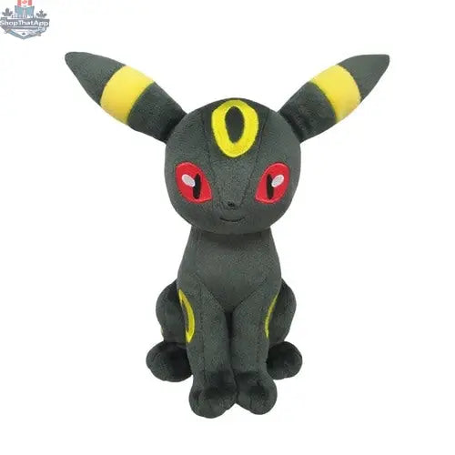 Cute Umbreon Pocket Monsters S plush by Banana Games & Hobby, soft collectible plush toy for fans and collectors.