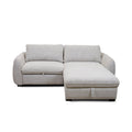 Amira Pullout Sleeper Sectional with Storage Chaise - Www.Shopthatapp.ca
