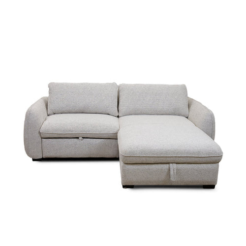 Amira Pullout Sleeper Sectional with Storage Chaise - Www.Shopthatapp.ca