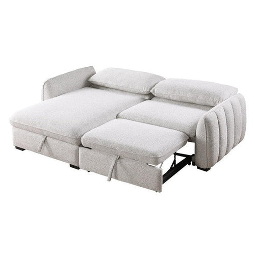 Amira Pullout Sleeper Sectional with Storage Chaise - Www.Shopthatapp.ca