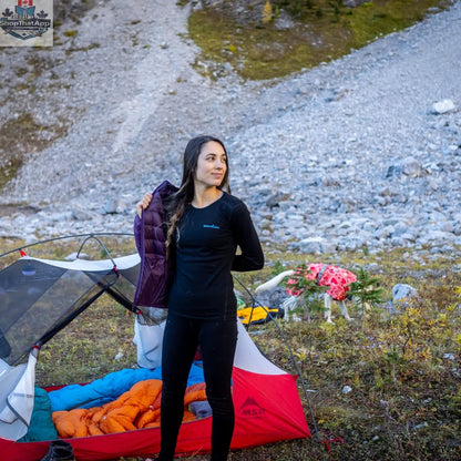 Women's Merino Wool Long Sleeve Crew Neck — Midweight - Shopthatapp.ca