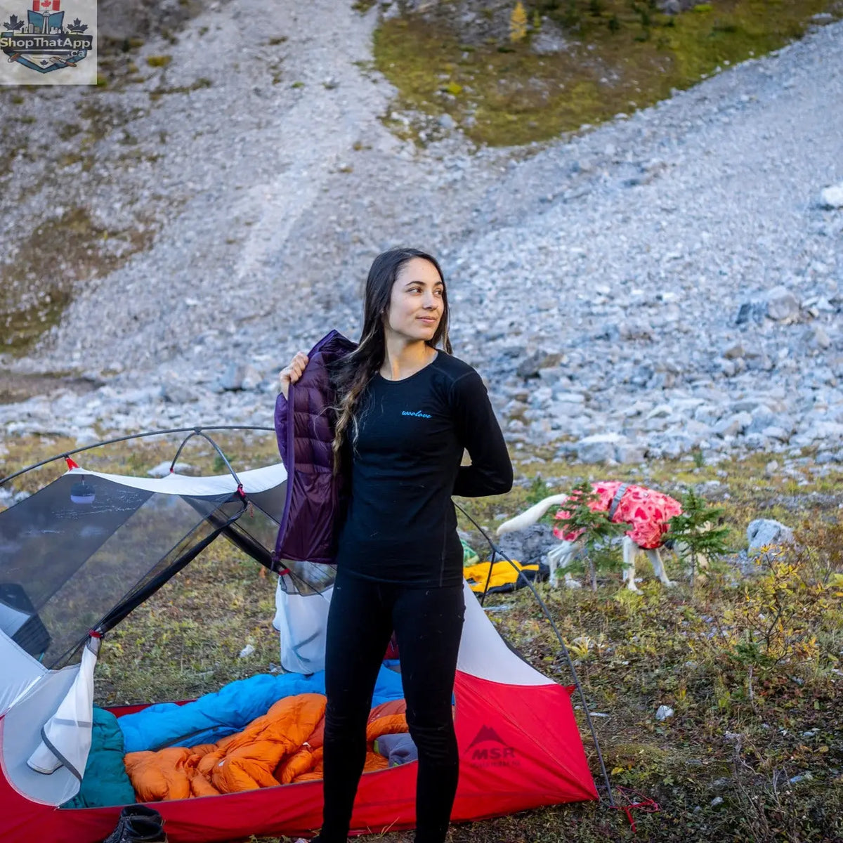 Women's Merino Wool Leggings — Midweight - Shopthatapp.ca