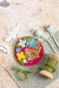 Hawthorn Wren felt craft kit by Art Noise featuring felting supplies for DIY handmade bird projects.