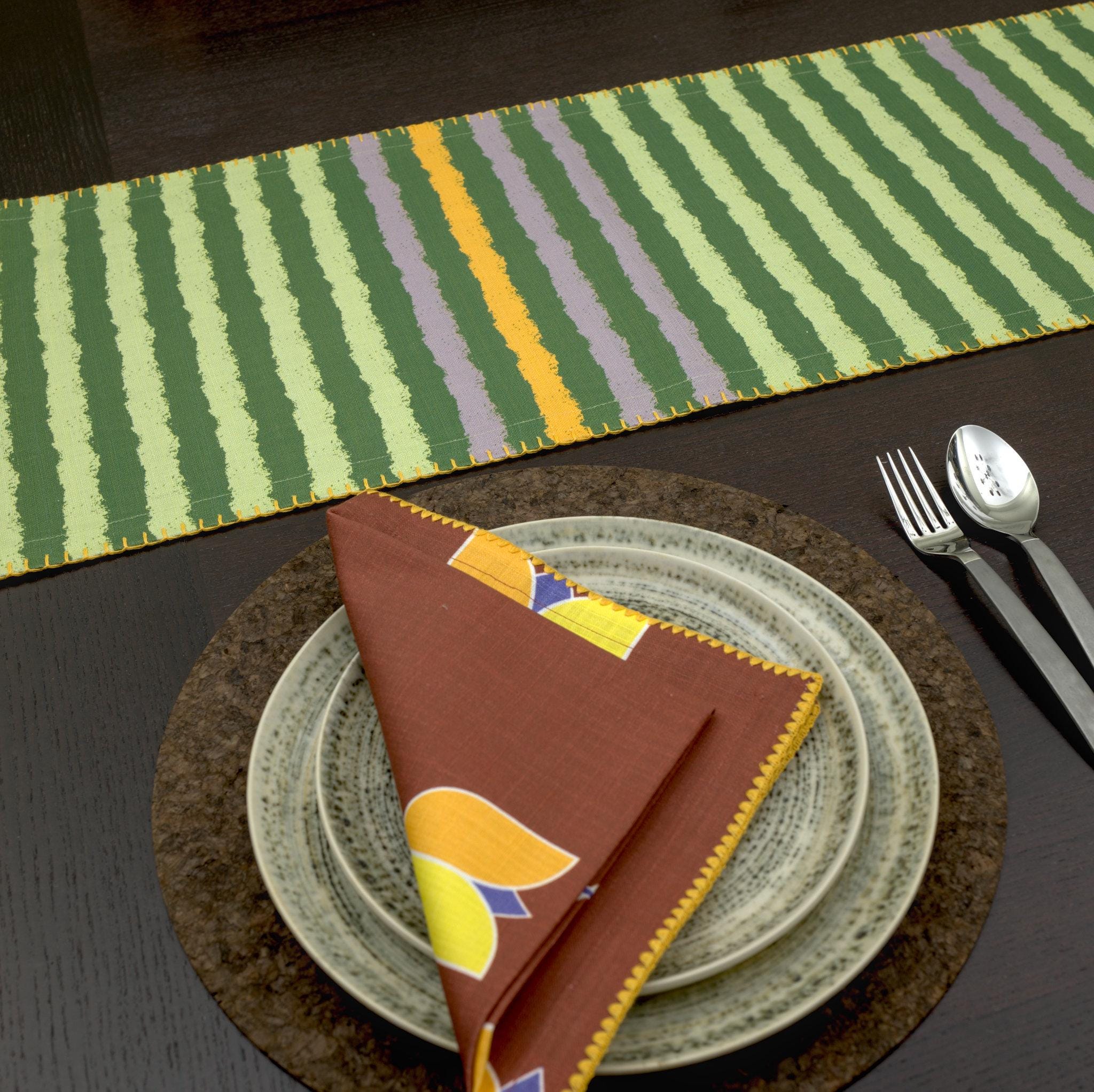 Art Deco Dinner Napkins (3 Versions) - Shopthatapp.ca