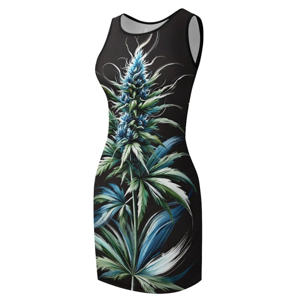 Blue Dream Sleeveless Tank Dress - Shopthatapp.ca