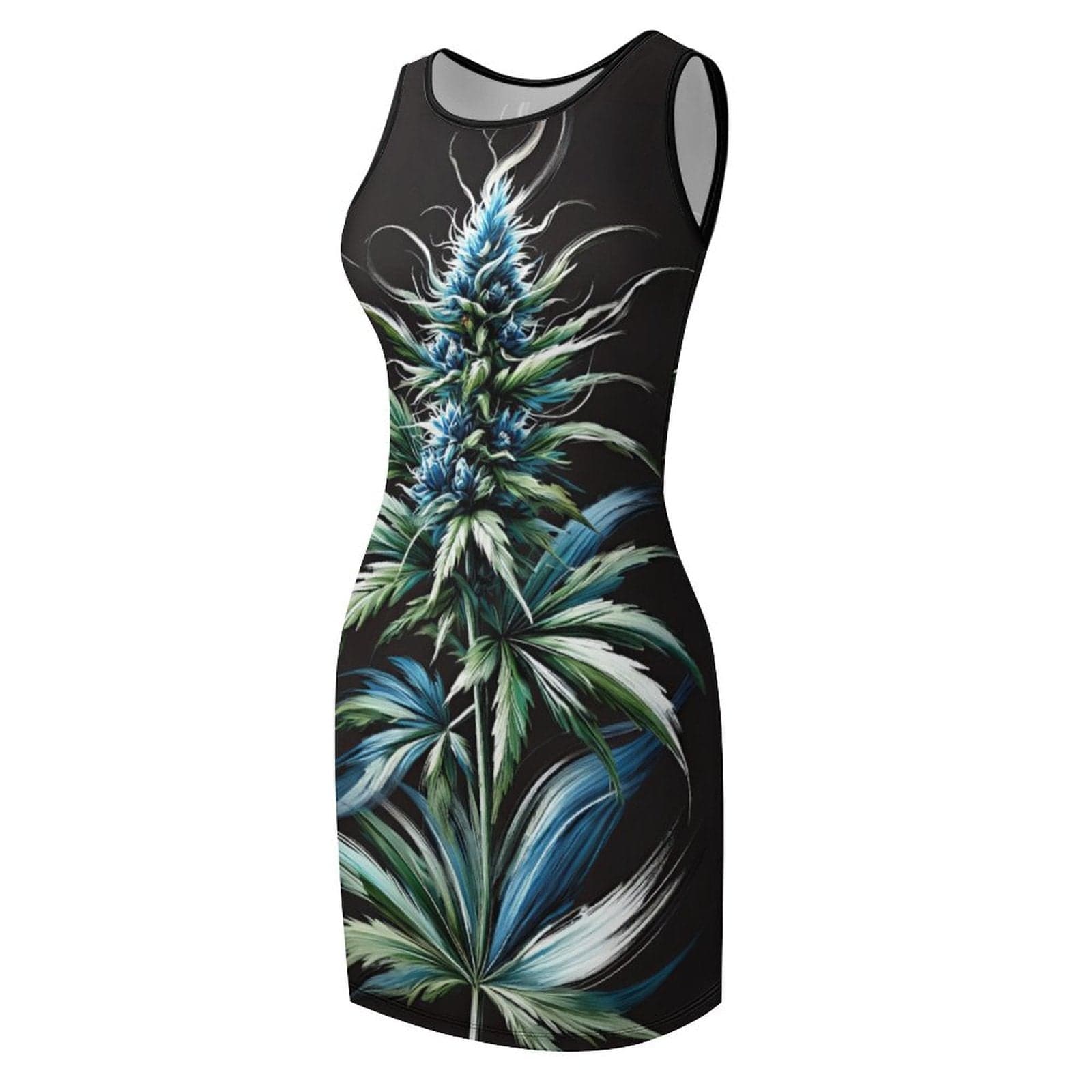 Blue Dream Sleeveless Tank Dress - Shopthatapp.ca