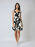 Puff Skater Dress