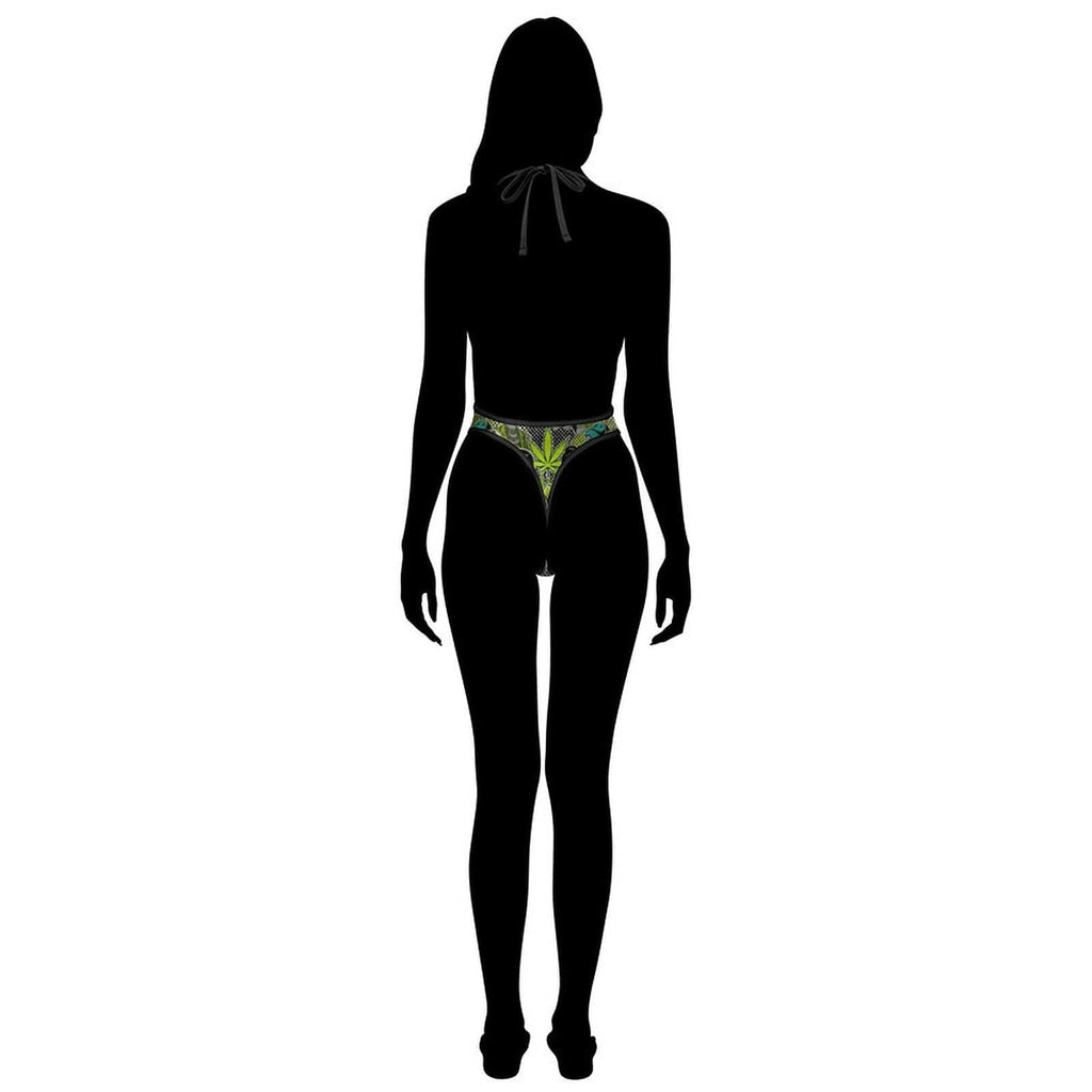 Bad B Sexy AF Deep-V Thong - Shopthatapp.ca