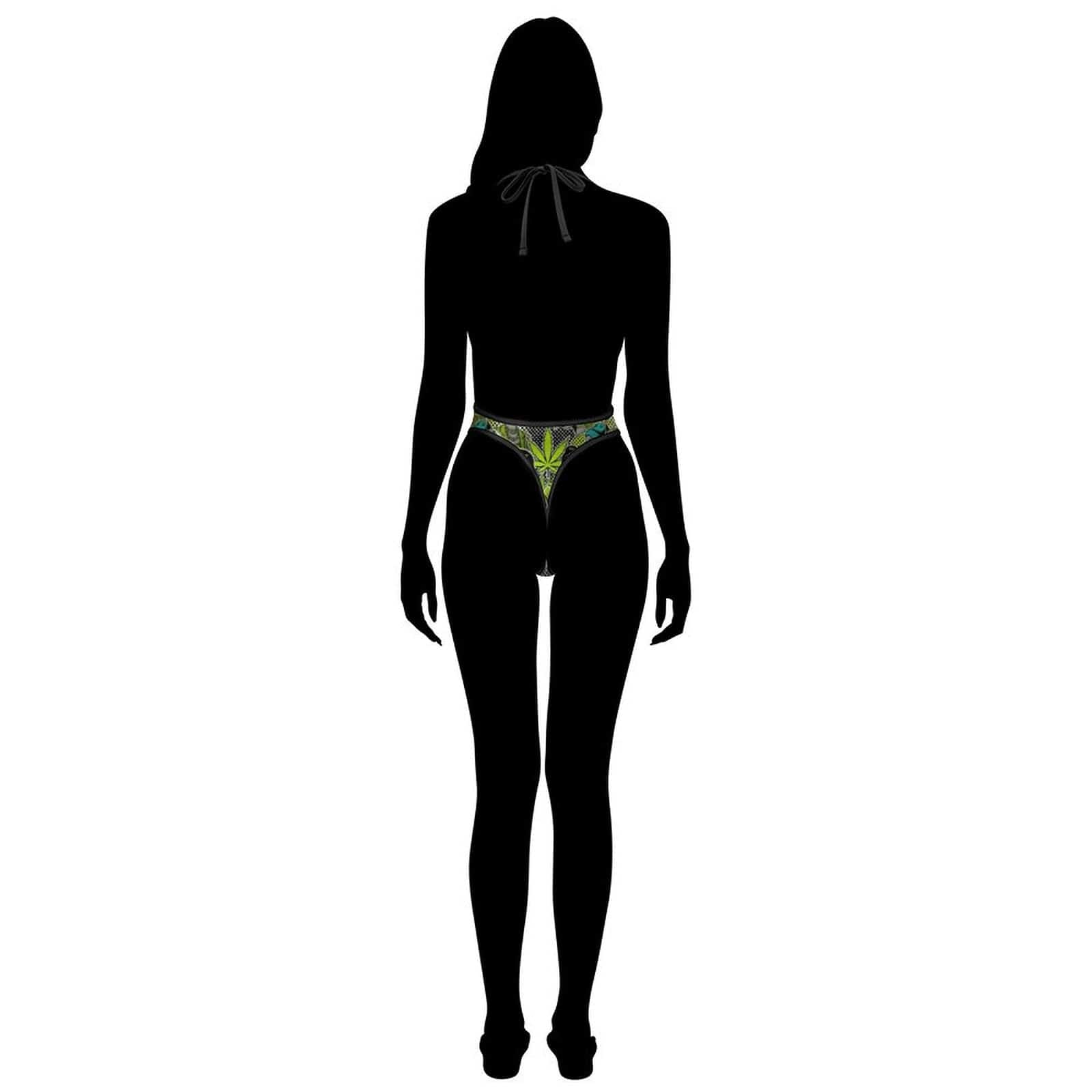 Bad B Sexy AF Deep-V Thong - Shopthatapp.ca