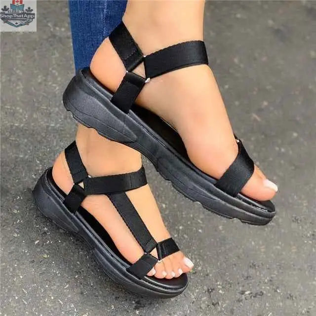 Fashion fish mouth sandals - Shopthatapp.ca