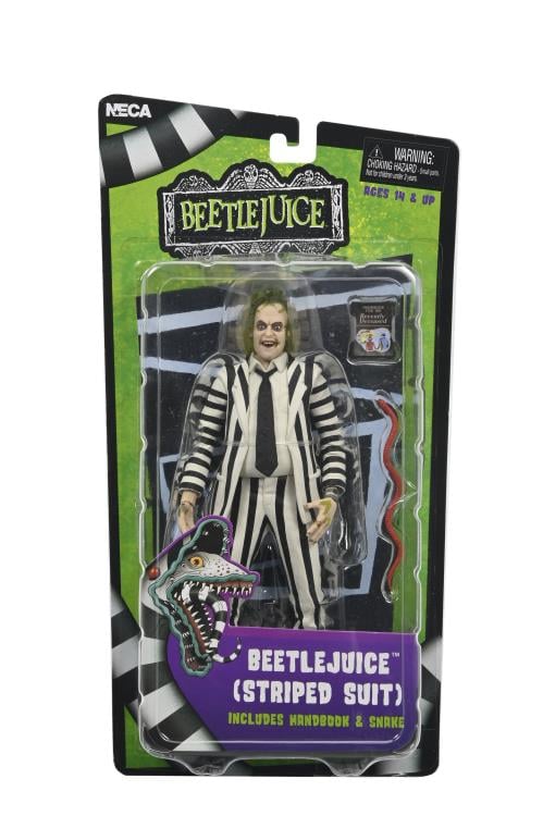 Beetlejuice (Black and White Suit) Action Figure - Www.Shopthatapp.ca