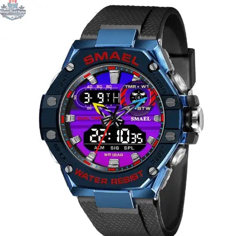 Digital Alloy Electronic Watch Men - Shopthatapp.ca