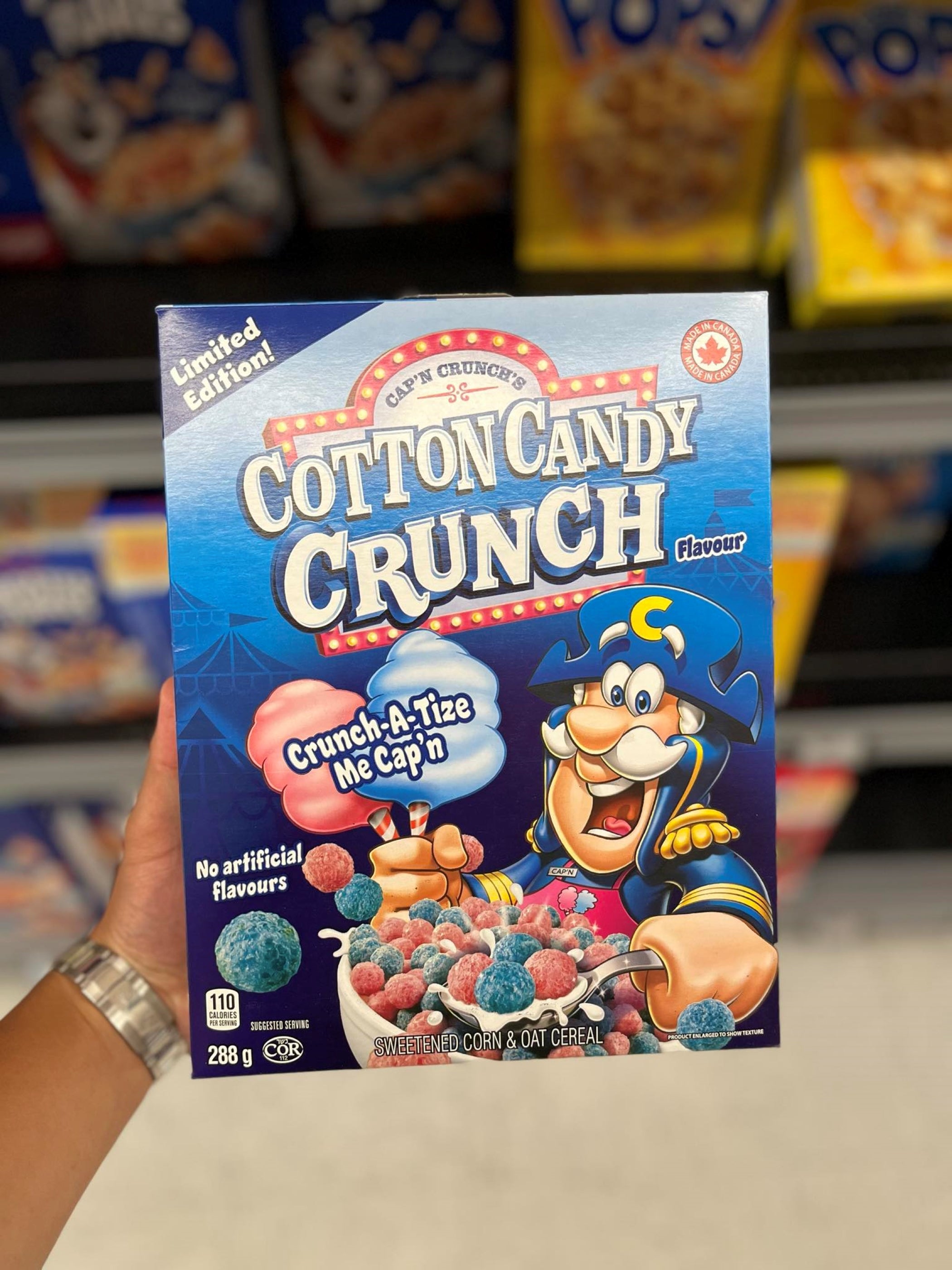 (CA) CAP'N CRUNCH'S COTTON CANDY CRUNCH - 288G - Www.Shopthatapp.ca