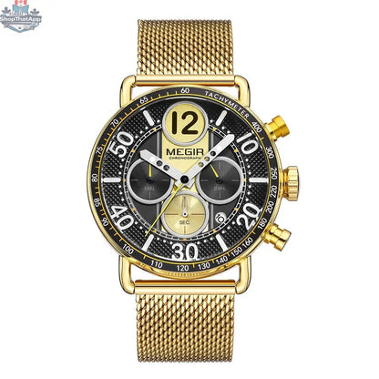 Mens Quartz Watch Fashionable Business Mens Quartz Watch - Shopthatapp.ca