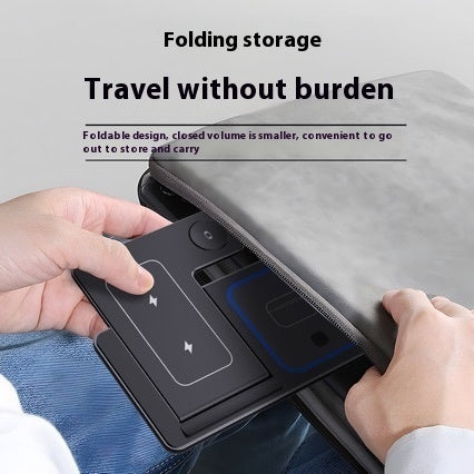 15W Wireless Charger Stand - 3 In 1 Fast LED Charging Station - Shopthatapp.ca