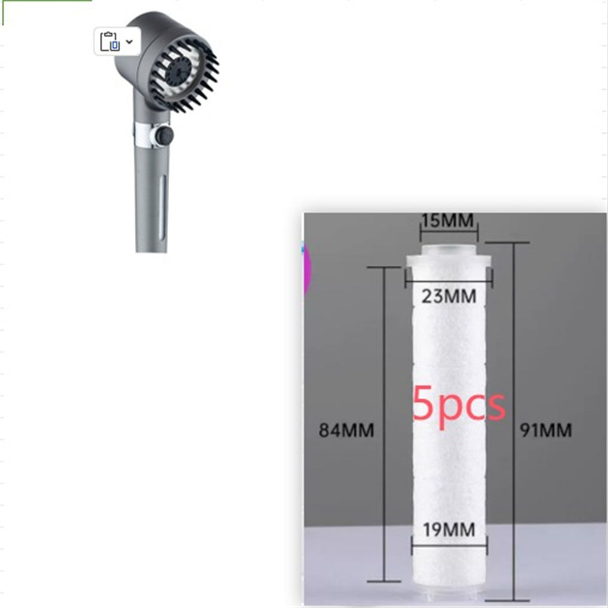 3 Modes High Pressure Shower Head for a Luxurious Shower Experience - Shopthatapp.ca