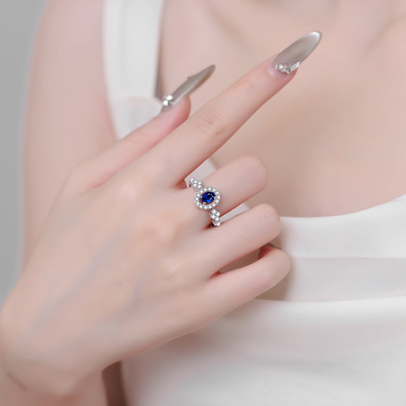 925 Sterling Silver Moissanite Ring - Shopthatapp.ca
