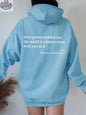 Women's Plush Letter Printed Kangaroo Pocket Hoodie | Cozy Pullover - Shopthatapp.ca