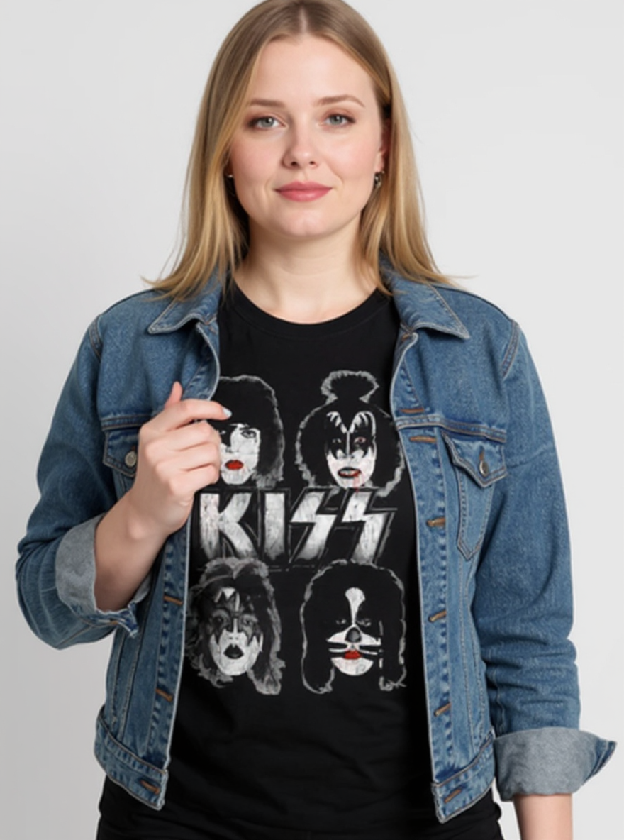 KISS Dynasty Cover Black T-Shirt - Www.Shopthatapp.ca