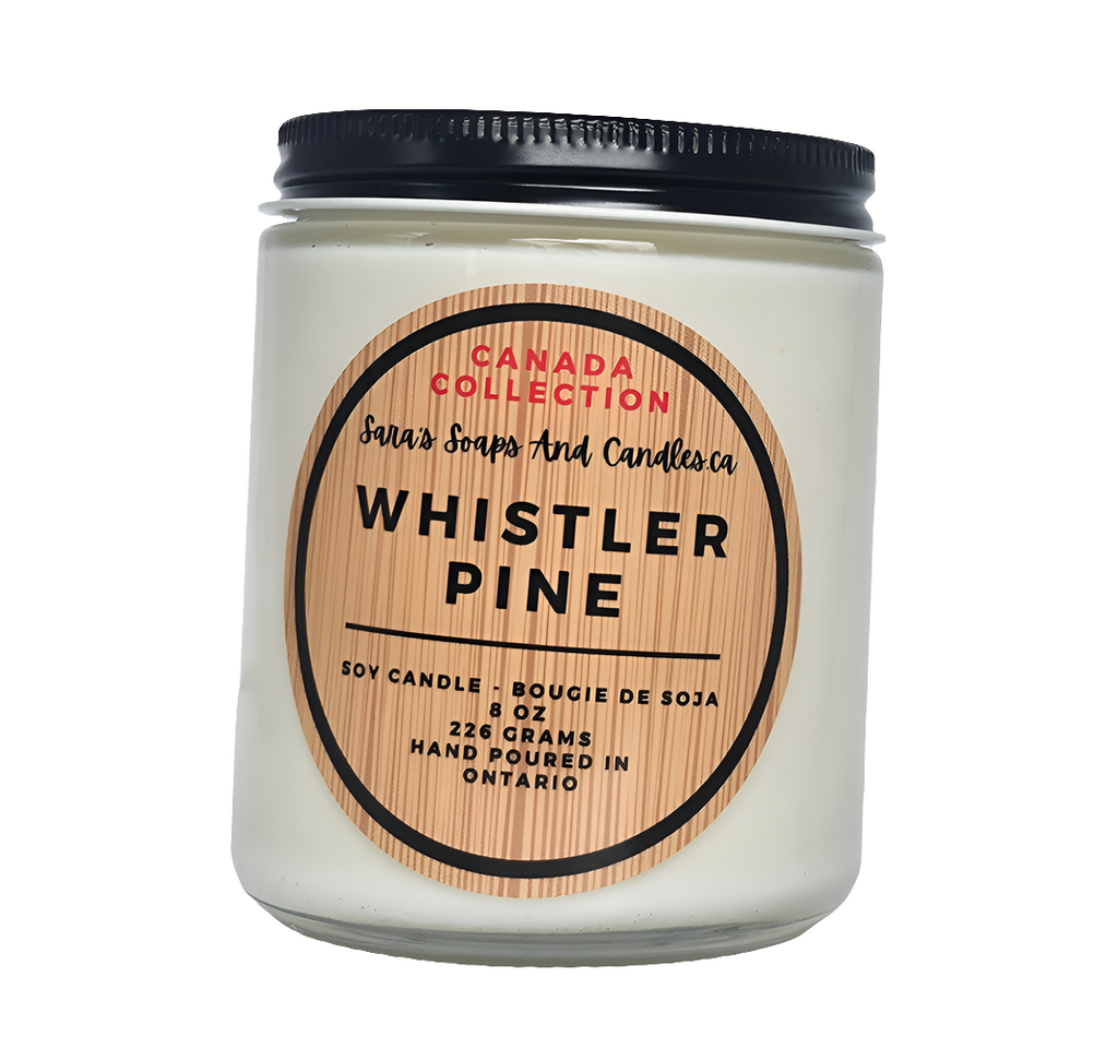 Whistler Pine Soy Candle - 8 oz - Shopthatapp.ca