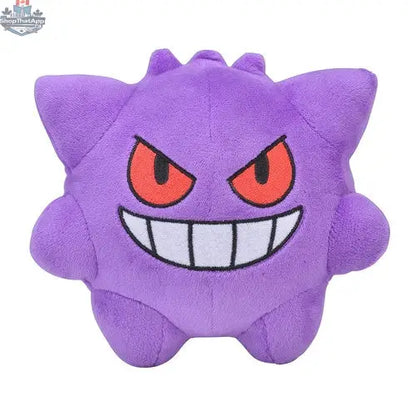 Soft plush Gengar Pokémon doll by Banana Games & Hobby, featuring a cute, detailed Gengar plush toy for Pokémon fans.