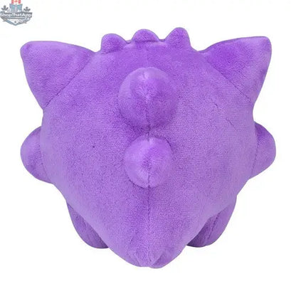 Soft plush Gengar Pokémon doll by Banana Games & Hobby, featuring a cuddly, detailed design for Pokémon fans.