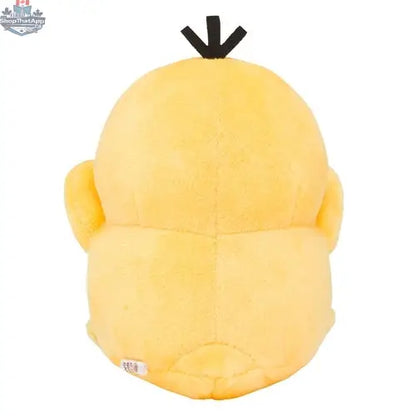 Soft Psyduck plush toy from Banana Games & Hobby, adorable Pokémon doll with bright yellow fur and cute facial expression.