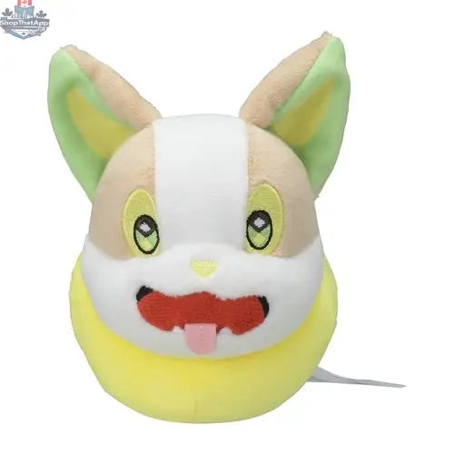 Cute Yamper Pokémon plush doll by Banana Games & Hobby, soft collectible toy with detailed features, perfect for fans.