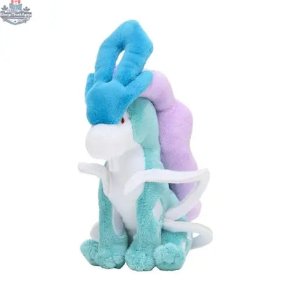 Detailed image of the 245 Suicune Pokémon fit model collectible figure by Banana Games & Hobby.