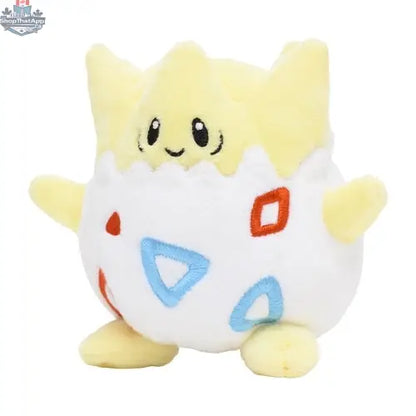 Soft Togepi plush toy from Banana Games & Hobby, featuring a cute Pokémon fit perfect for collectors and fans.