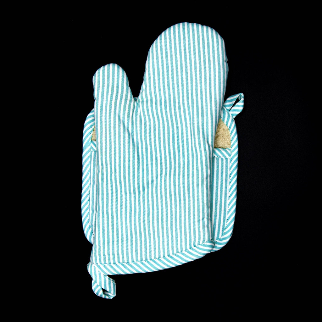 Banker Stripes-Mitt and Pot Holder - Shopthatapp.ca