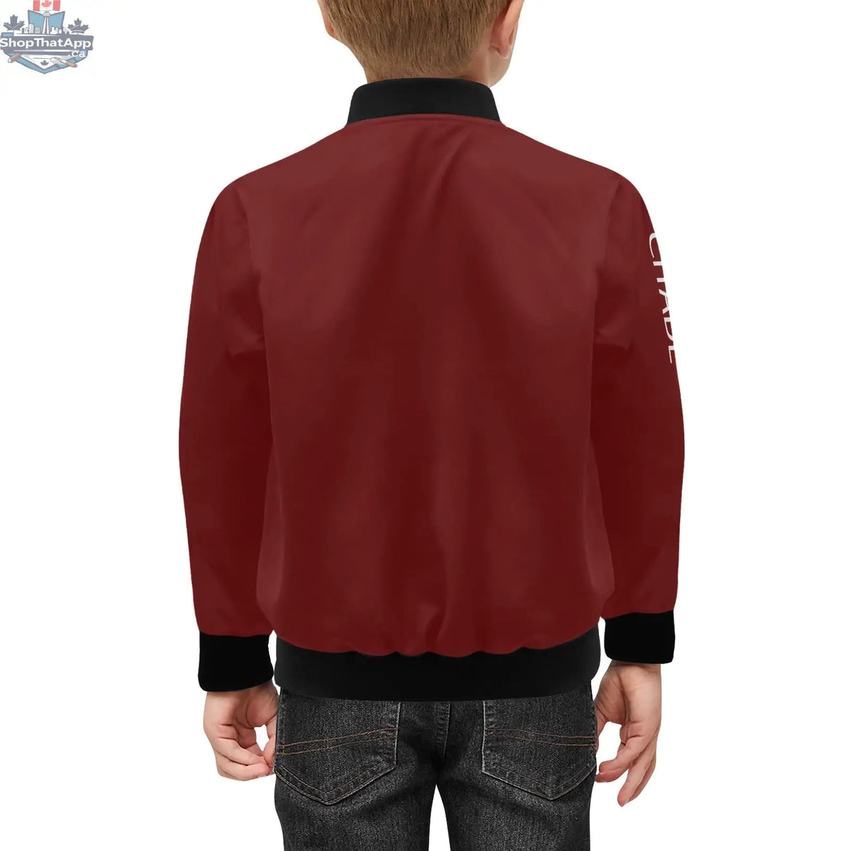 Kids CITADL bomber jacket featuring a stylish design, comfortable fit, and trendy look, perfect for casual wear and outdoor activities.