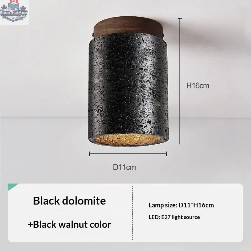 Japanese Style Trendy Yellow Cave Style Ceiling Light For Home Use - Shopthatapp.ca