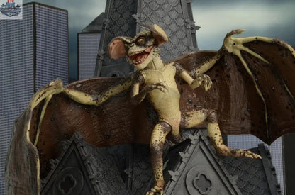 Toy Snowman Gremlins 2 Bat Gremlin action figure, detailed collectible toy with wings and menacing expression, perfect for fans.