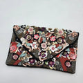Elevate Your Style with the Stylish Floral Flap Bag