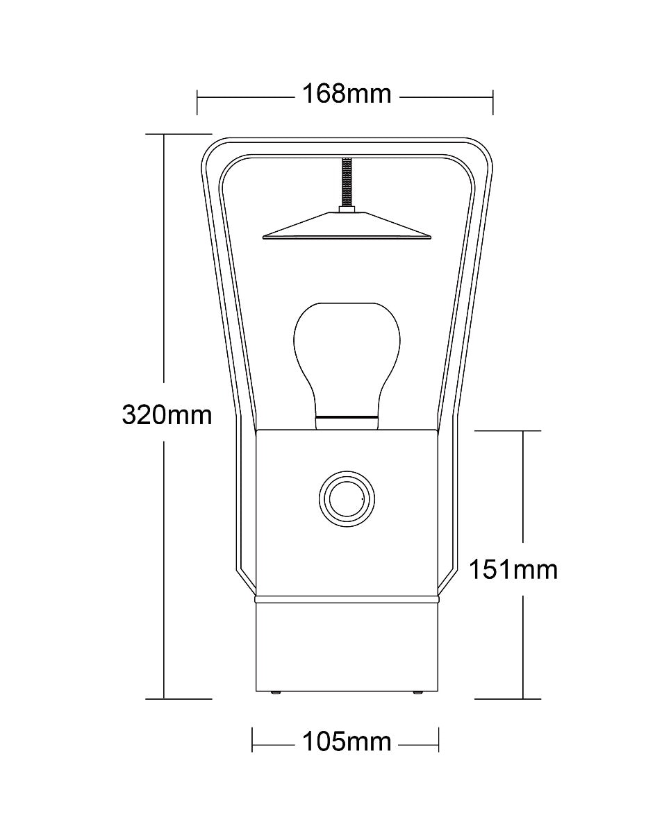 TRU De-LIGHT VIENNA LED, Dimmable Desk Lamp - Lamp / Power Bank / Decoration All-In-One - Www.Shopthatapp.ca