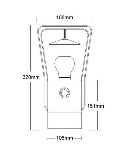 Zoppinh TRU De-Light Vienna LED lantern desk lamp with dimmable light, multifunctional design, and built-in power bank.