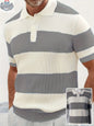 Mens Clothing Summer Fashion Lapel Sweater Short Sleeve Men Clothing Men Wears - Shopthatapp.ca