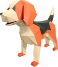 DIY Beagle 3D LUX paper origami model Kit - Www.Shopthatapp.ca