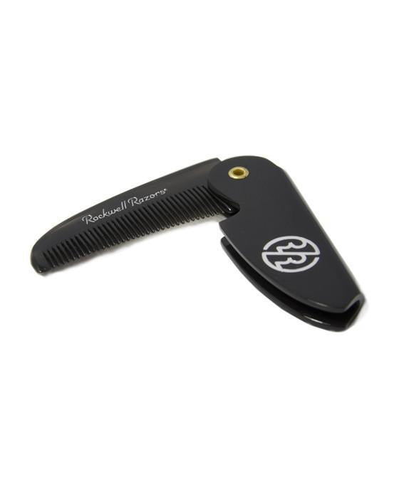 Rockwell Moustache Comb - Folding and Portable Beard Grooming Tool