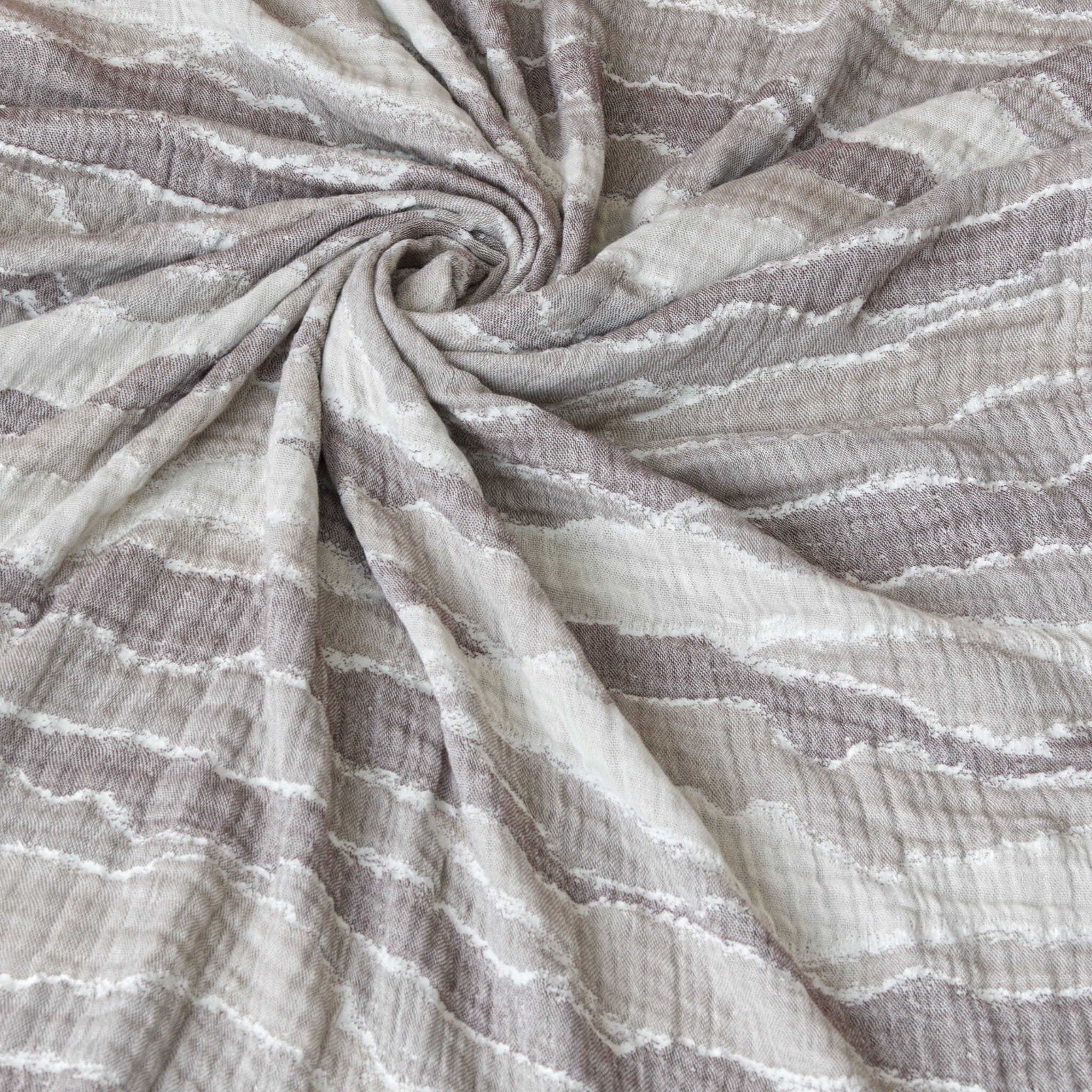 Waves: Wearable Cotton Throw (2 Colors) - Shopthatapp.ca