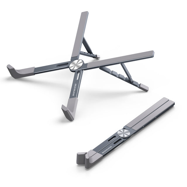 Portable Aluminum Laptop Stand - Foldable Computer Holder
