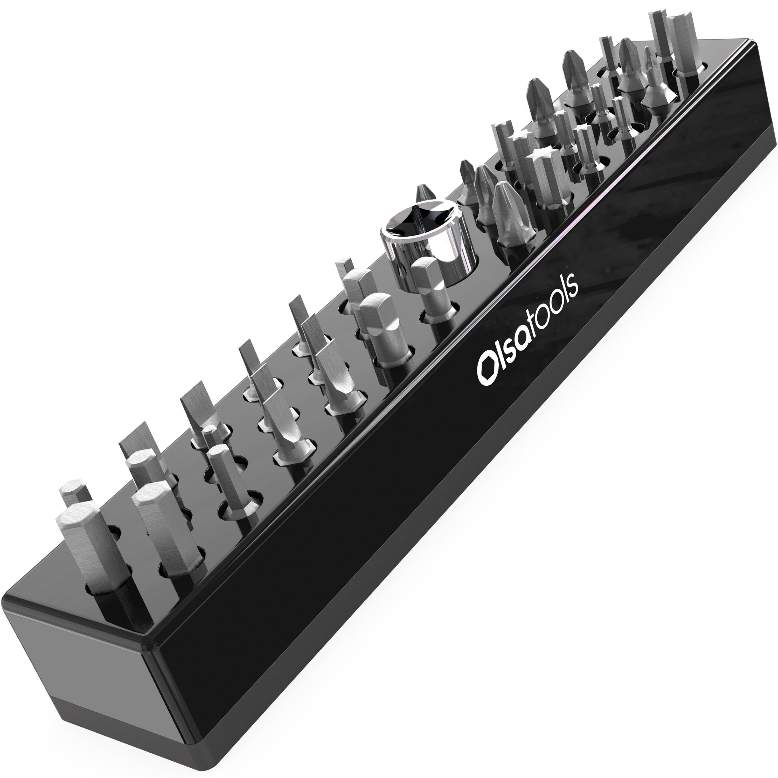 Magnetic Hex Bit Organizer for Effortless Tool Management and Easy Access - Shopthatapp.ca